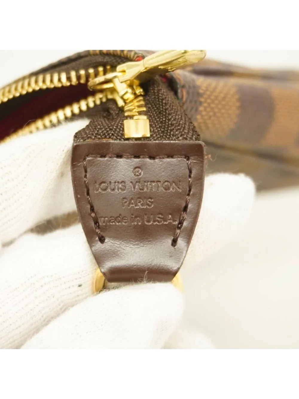 Louis Vuitton Pouch Damier Pochette Accessoires Ebene